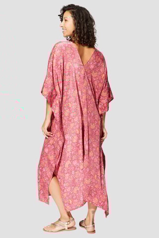 Cafetã - Rosa - Branco e rosa