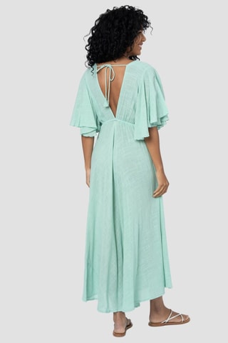 Vestido comprido - Verde - Verde