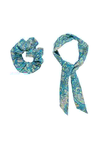 Elástico para o cabelo - Azul