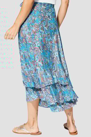 Saia comprida - Azul - Azul