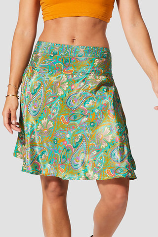 Saia estilo patinadora - Verde - Verde