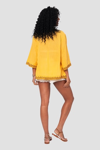 Quimono - Amarelo - Amarelo