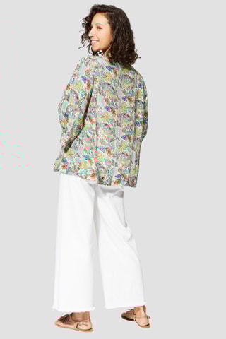 Quimono - Multicor - Bege