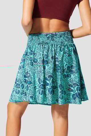 Saia estilo patinadora - Azul