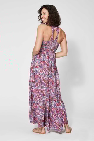 Vestido comprido - Rosa - Rosa