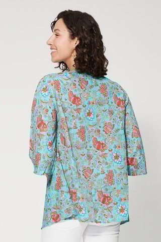 Quimono - Turquesa - Azul