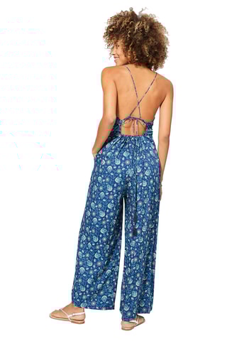 Jumpsuit - Marineblauw