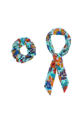 Elástica de cabelo 2 em 1