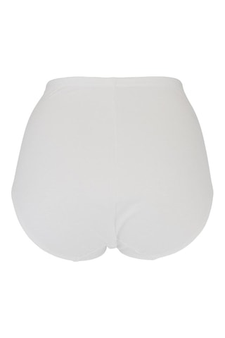 Braga de talle alto - Blanco