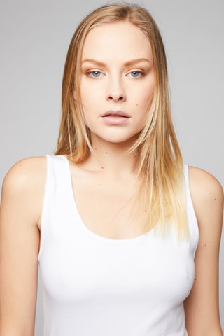 2 camisetas de tirantes - Blanco