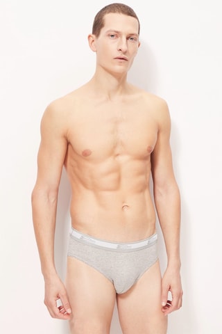 2 slips - Blanco y gris