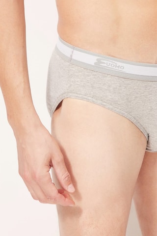 2 slips - Blanco y gris