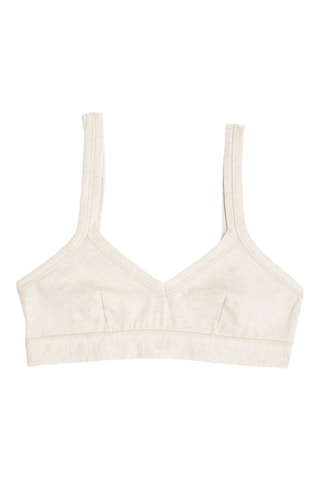 3 sujetadores deportivos - Beige, azul marino y gris