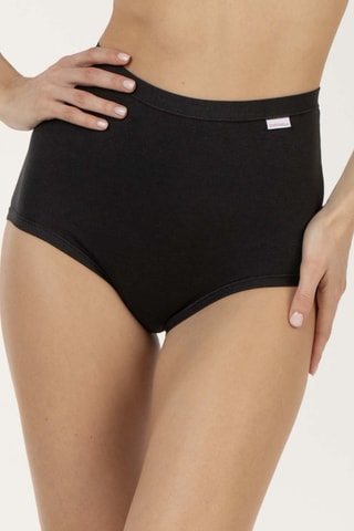 Braga de talle alto - Negro