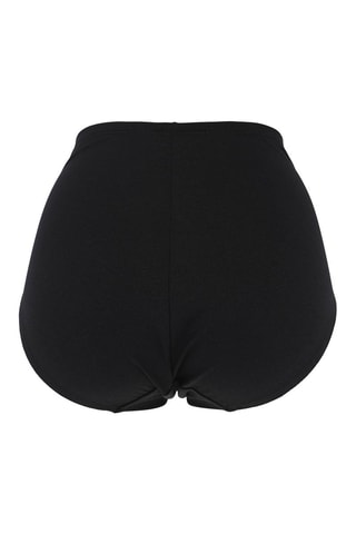 Braga de talle alto - Negro