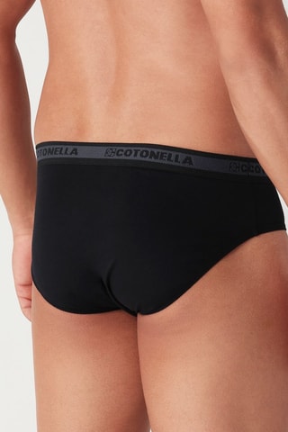 2 slips - Negro y gris