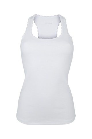 Camiseta de tirantes - Blanco