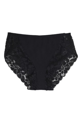 Shorty de talle alto - Negro