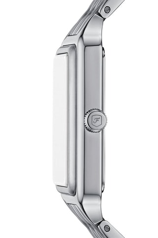 Orologio al quarzo in acciaio - Argentato e rosa