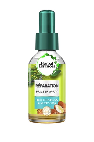 3 x Huile réparatrice Huile d'argan et Aloe Vera Herbal Essences - 100 ml