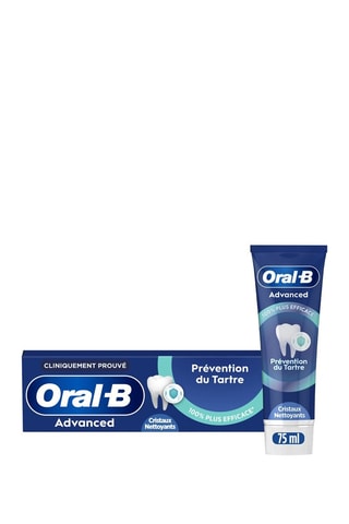 3 x Dentifrice Oral-B Advanced Prévention tartre - 75 ml