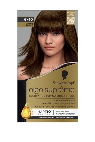 3 x Coloration cheveux oléo suprême 6.10 blond foncé - 115 g