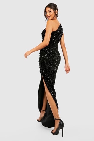 Abito asimmetrico - Nero