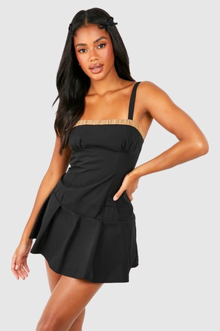 Abito a campana - Nero