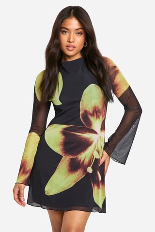 Abito taglio dritto - Viola