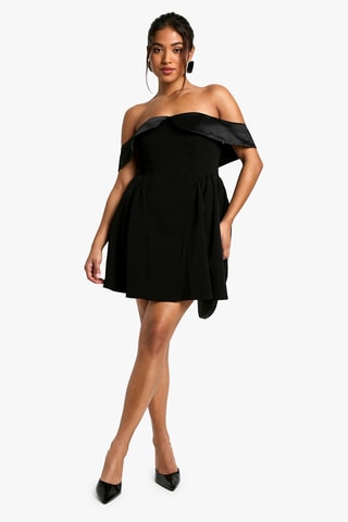 Abito a campana - Nero