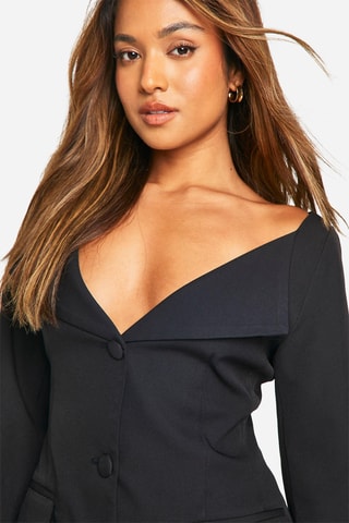 Abito a trapezio - Nero