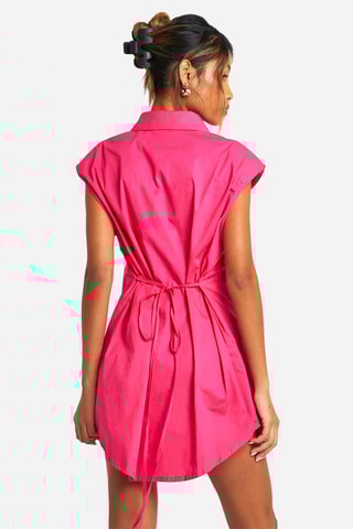 Abito a camicia - Rosa