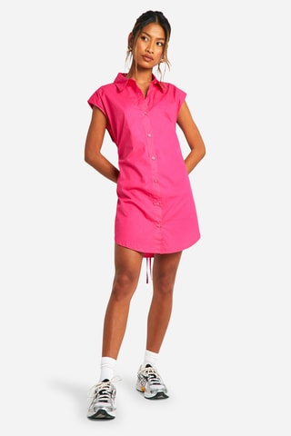 Abito a camicia - Rosa