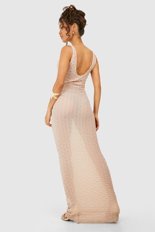 Abito lungo - Beige chiaro