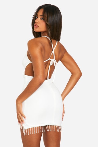 Abito a tubino - Bianco