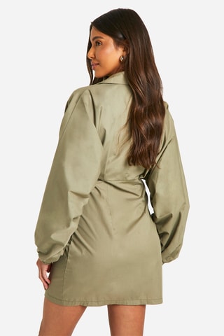 Abito a camicia - Kaki