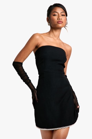 Abito bustier - Nero