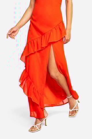 Abito lungo - Arancione