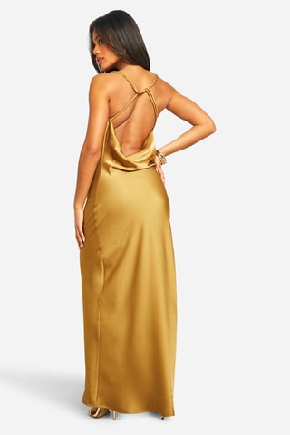 Abito lungo - Verde oliva