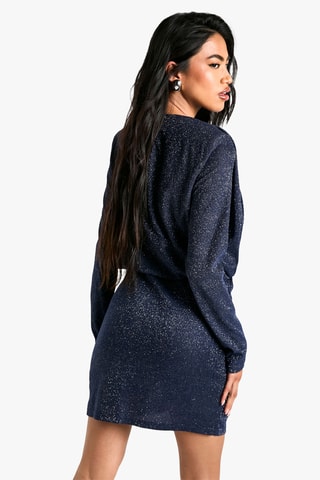 Abito taglio dritto - Navy