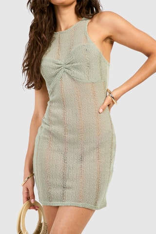 Abito a tubino - Verde