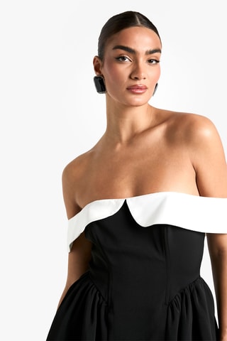 Abito a campana - Nero