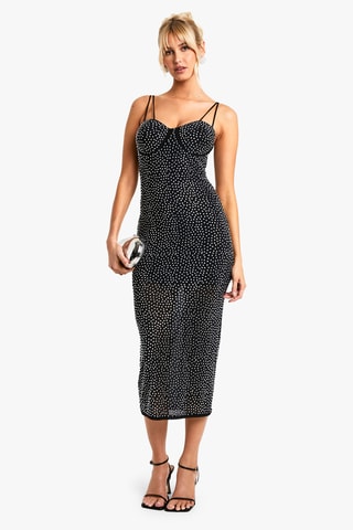 Abito taglio dritto - Nero