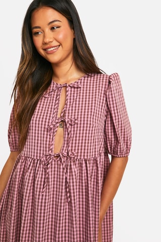 Abito a campana - Marrone