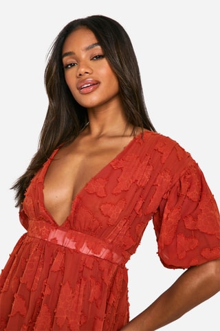 Abito a palloncino - Rosso