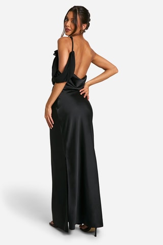 Abito asimmetrico - Nero