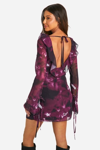 Abito taglio dritto - Viola