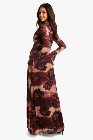 Abito lungo - Marrone