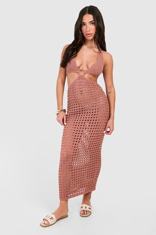 Abito lungo - Marrone