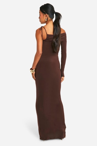 Abito lungo - Marrone